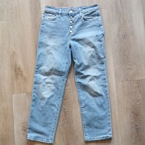 Joe's Jeans Classic Denim 27 High Waist Button Up